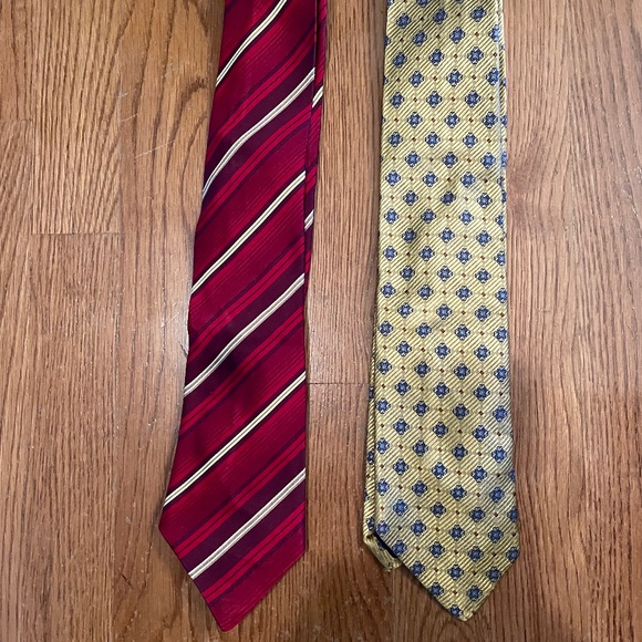Silk ties handcrafted set of two - Picture 8 of 8